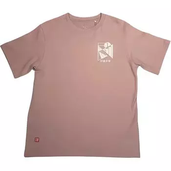 Li Ning Sports Casual Simple Loose Short Sleeve T Shirt Unisex Tops Soft-Mist-Pink AHSU945-7 L