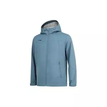 Li Ning Sports Casual Ветровка с капюшоном Унисекс Верхняя одежда Indigo AFDSC15-4 M