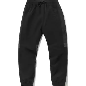 Li Ning Sports Fashion Series быстросохнущие свободные спортивные длинные брюки со шнурком женские плавки черного цвета AYKR022-2 2XL