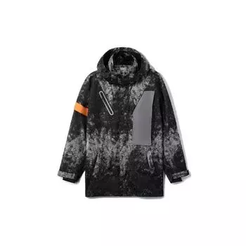 Li Ning Sports Fashion Series CF Wu Xing Series Show Model 3M Reflective Loose Sports Hooded Windbreaker Unisex Upper Clothing Black AFDRA11-2 S