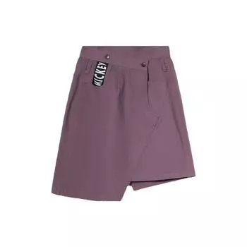 Li Ning Sports Fashion Series Letter Print Casual Knit A-Line Skirt Women Skirts Dusk-Purple ASKR140-2 M