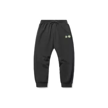 Li Ning Sports Fashion Series свободные спортивные штаны с манжетами мужские низы черные AKLR529-1 XL