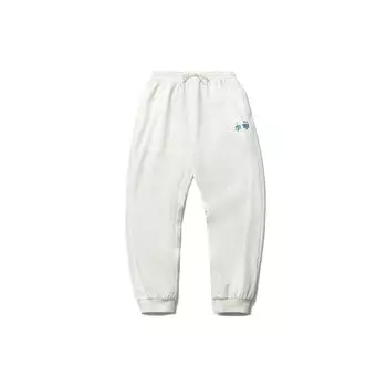 Li Ning Sports Fashion Series свободные трикотажные джоггеры мужские джоггеры Off-White AKLR529-2 XXL