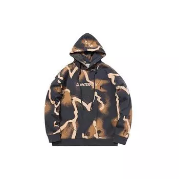 Li Ning Sports Hooded Pullover Sweatshirt Men sweatshirt Black Yellow Sand AWDQA33-1 S