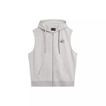 Li Ning Sports Lifestyle Series Hooded Printed Letter Hoodie Unisex Hoodies Flower-Gray Light-Smoke-Gray AWDU771-2 L