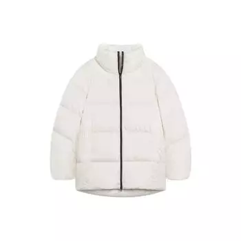 Li Ning Sports Lifestyle Series Куртка на молнии с утиным пухом Женская куртка Off-White AYMS368-1 XL