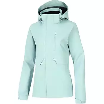 Li Ning Sports Lifestyle Series однотонная ветровка с капюшоном женская верхняя одежда светло-зеленого цвета AFDSC12-3 M