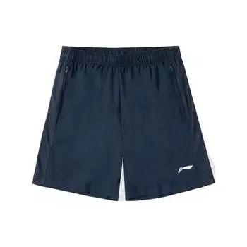 Li Ning Sports Lifestyle Series однотонные быстросохнущие дышащие спортивные шорты мужские шорты AAPT563-2 S