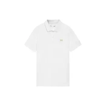 Li Ning Sports Trend Series SS22 однотонная футболка-поло с коротким рукавом и логотипом, женские топы белого цвета APLS058-2 XL