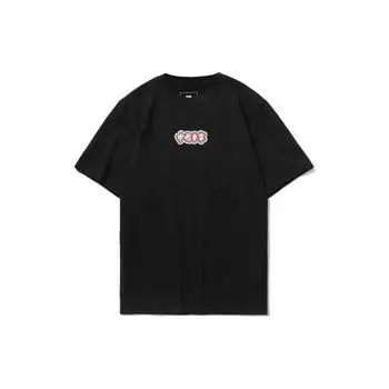 Li Ning SS21 Paris Fashion Week Series Printed Casual Sports Short Sleeve T Shirt Men Tops Black AHSR245-1 S