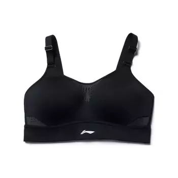 Li Ning SS22 Логотип Печать Спортивное нижнее белье Женское нижнее белье Черный AUBS092-1 S