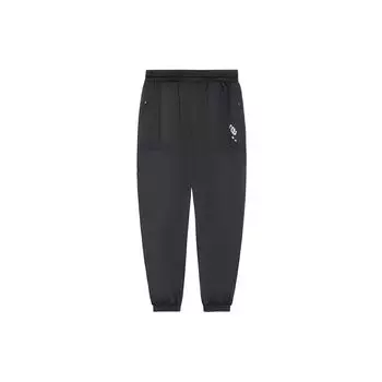 Li Ning SS22 Sakura Series зауженные легкие дышащие повседневные спортивные брюки женские брюки черные AYKS942-2 XXL