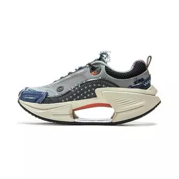 Li-Ning Staple X Absolute Shadow VTG Reflective Trendy Sports Lightweight Rebound Wear-Resistant Low-Top Casual Shoes Men Casual Shoes AZGV147-2 45