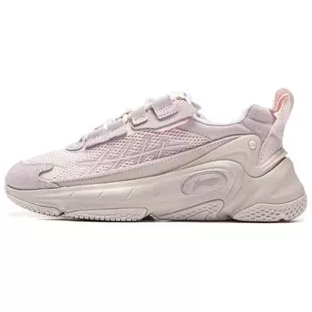 Li Ning Star Cloud 2K Удобные Универсальные Нескользящие Прочные Низкие Повседневные Кроссовки Женские Розовые AGCT078-53 35