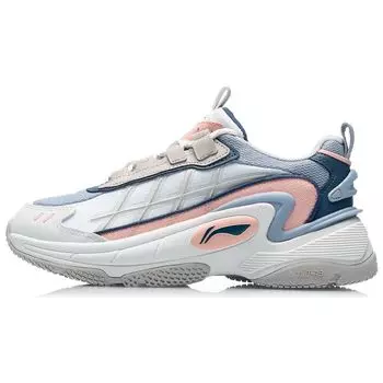 Li Ning Star Cloud OG Fabric Synthetic Leather Shock Absorbing Non-Slip Wear Resistance Lightweight Low Top Sports Casual Shoes AGCR014-5 37