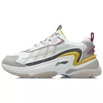 Li Ning Star Cloud OG Ткань Синтетическая кожа Амортизирующие Нескользящие Износостойкие Легкие Низкие Спортивные Повседневные Туфли Женские Кроссовки AGCR014-2 35