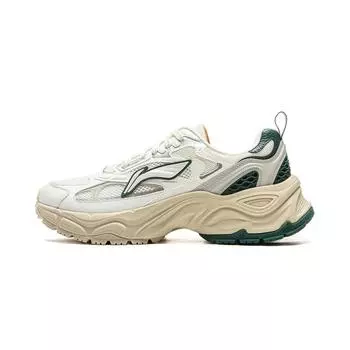 Li Ning Star Ring Y2K Мягкая ретро-модная универсальная обувь, увеличивающая рост, амортизирующая, нескользящая, износостойкая, дышащая, с низким верхом, повседневная обувь AGCV111-1 40