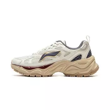 Li Ning Star Ring Y2K Мягкие ретро-модные универсальные увеличивающие рост нескользящие износостойкие дышащие низкие повседневные туфли мужские кроссовки AGCV111-4 39
