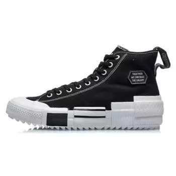 Li Ning Star Wars Collaboration Series Star Path High-Top Sneakers Men Sneakers Black AGCQ241-3 40