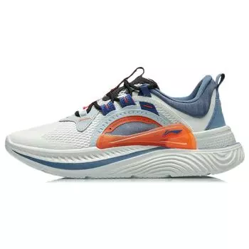 Li Ning Starfire Fabric Синтетическая кожа TPU Амортизирующие Нескользящие Износостойкие Дышащие Легкие Низкие Спортивные Повседневные Туфли AGLR085-4 39