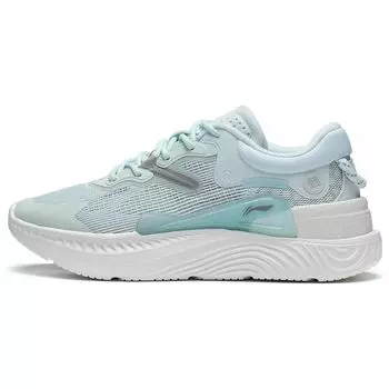 Li-Ning Starfire Lite нескользящие износостойкие низкие спортивные повседневные туфли женские кроссовки синие AGLT102-1 37