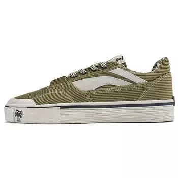 Li Ning Steven Harrington X противоскользящие прочные легкие низкие кроссовки для скейтбординга женские кроссовки для скейтбординга сосново-зеленые AECR106-2 38