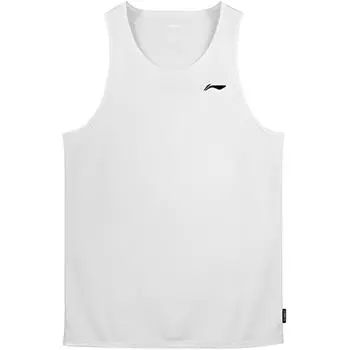 Li-Ning Summer Round Neck Sleeveless Breathable Running Sports Quick-Dry Vest Men Tops AVSV201-1