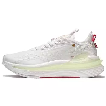 Li Ning Super 6 амортизирующие нескользящие износостойкие низкие спортивные повседневные туфли мужские кроссовки белые AGLS079-1 40