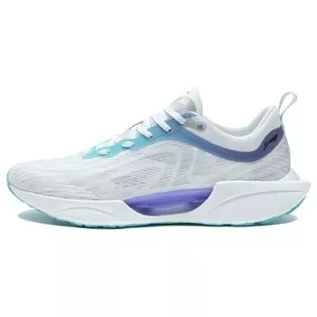 Li Ning супер легкие 18 противоскользящие износостойкие кроссовки с низким верхом для бега мужские кроссовки белые синие фиолетовые ARMR007-6 39