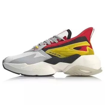 Li Ning супер легкие дышащие нескользящие повседневные туфли женские кроссовки Cinnabar-Red AGLQ028-1 35