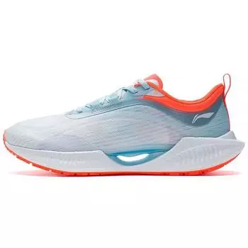 Li Ning Super Lightweight 19 Прочные Легкие Кроссовки Rebound Low-Top Мужские Кроссовки Белые Синие Красные ARBS001-19 43