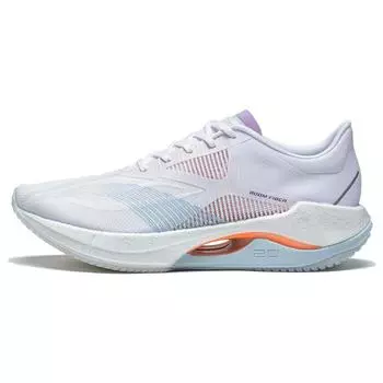 Li-Ning Суперлегкие 20 универсальные износостойкие дышащие низкие кроссовки для бега женские кроссовки сине-белые ARBT002-5 36