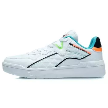 Li Ning Superwave Lite нескользящие прочные низкие кроссовки для скейтбординга мужские кроссовки для скейтбординга белые черные синие AGCR121-3 42