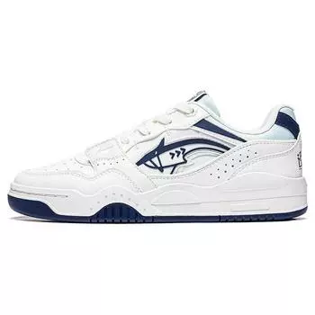 Li-Ning Светло-голубой океан легкие высокопрочные толстые подошвы увеличивающие рост износостойкие дышащие низкие кроссовки для скейтбординга AGCS252-16 35