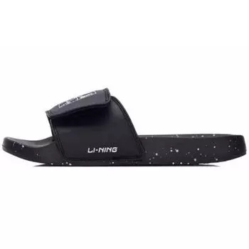 Li Ning светящиеся в темноте сандалии на липучках мужские черные AGAM007-2 39