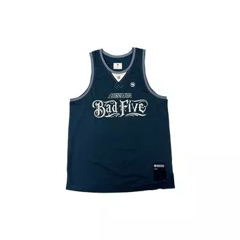 Li-Ning Свободный крой с круглым вырезом баскетбольная майка мужская топы зеленый AAYS483-1 L