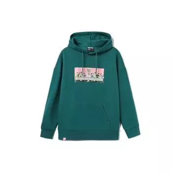 Li-Ning Свободный свитер-свитшот Мужские топы Кораллово-голубой AWDR417-5 XXL