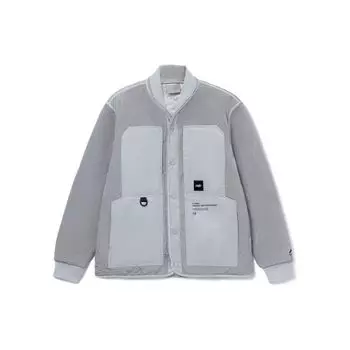 Li-Ning Теплая короткая хлопковая куртка Color Block, мужские куртки, серые AJMR027-2 L