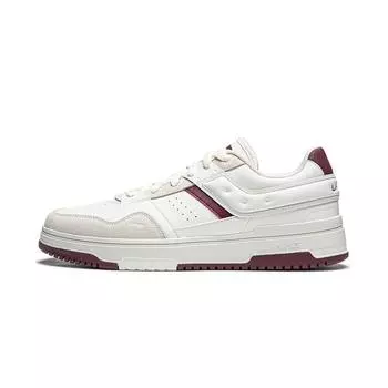 Li Ning Tian Ji 2.0 повседневные универсальные толстые подошвы увеличивающие рост нескользящие износостойкие кроссовки для скейтбординга женские кроссовки белые красные AGCU192-2 37