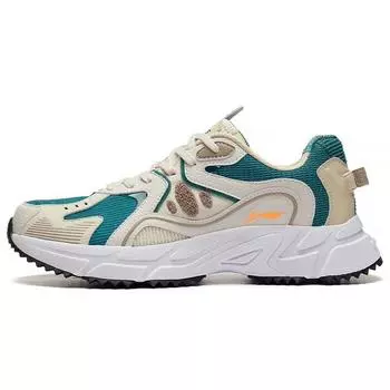 Li Ning Ткань Синтетическая Кожа Тренд Амортизация Нескользящие Износостойкие Дышащие Низкие Спортивные Повседневные Туфли Мужские Кроссовки ARLS021-2 41