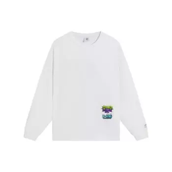 Li-Ning Толстовка с круглым вырезом и длинными рукавами с принтом X Disney Толстовка унисекс, белая AWDS971-2 L