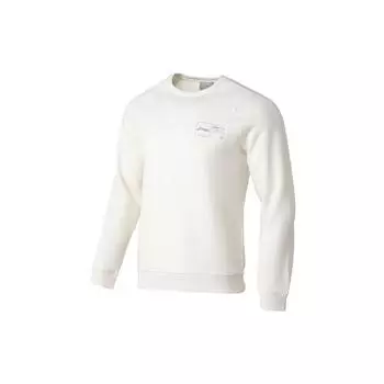 Li Ning Training Series Casual Sports Pullover Hoodie Men Hoodies Cloud-White AWDQ671-2 L