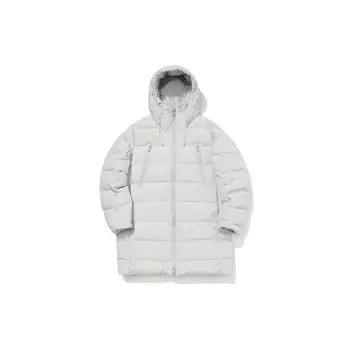 Li-Ning Training Series Mid-Length Hooded Down Jacket Men Outerwear Mechanical-Gray AYMQ241-2 XXL
