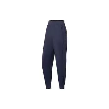 Li Ning Training Series однотонные удобные повседневные универсальные свободные трикотажные спортивные брюки женские низы AKLS988-2 XS