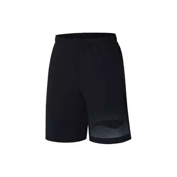 Li Ning Training Series повседневные тканые спортивные шорты мужские шорты черные AKSR555-1 S