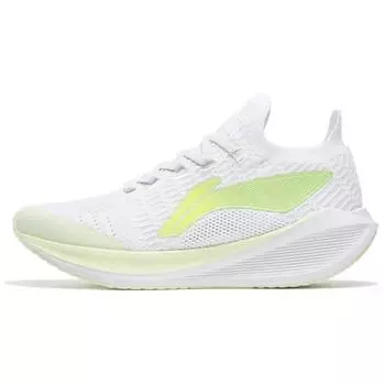 Li Ning Treading Wind V2 модные нескользящие кроссовки с низким верхом для тренировок и бега мужские кроссовки белые AGLU323-3 44
