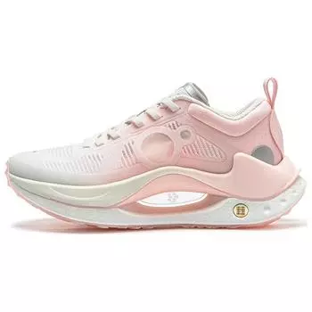 Li Ning Trendy Casual Non-Slip Wear-Stick Low-Top Lifestyle Shoes Women sneakers White Pink AZGT018-13 36