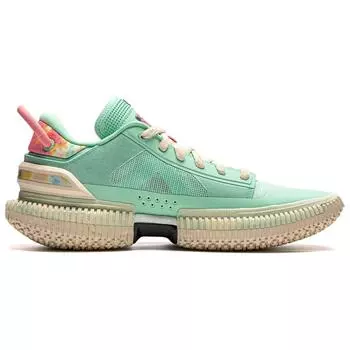 Li-Ning Trendy Comfortable Non-Slip Wear-Resistant Low-Top Basketball Shoes Men sneaker Cool-Green ABFU013-1 43