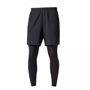 Li Ning Тренировочные Высокоэластичные Быстросохнущие Облегающие Спортивные Длинные Штаны Мужские низ Черный DZMYKSU208-1 XS