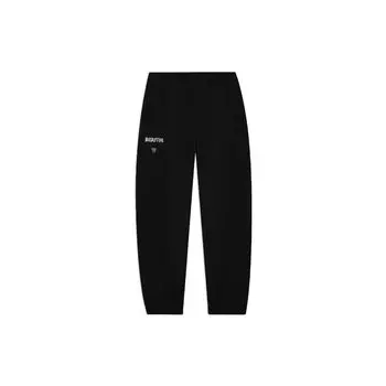 Li-Ning Трикотажные спортивные брюки с принтом логотипа Badfive и эластичным поясом, женские плавки, черные AKLSC14-4 M